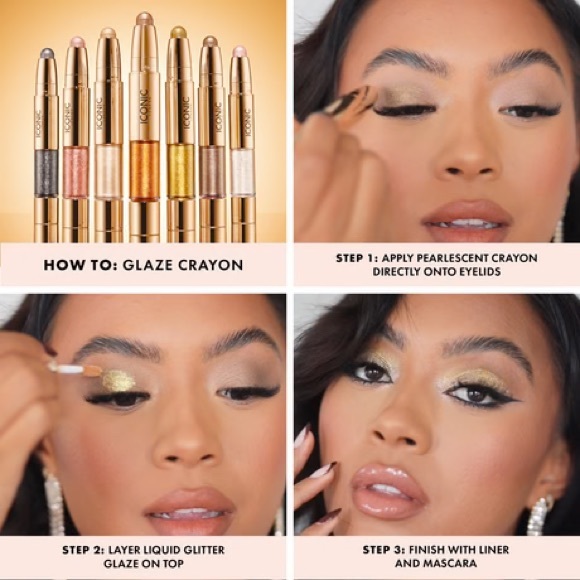 ✨HP✨ New ICONIC London Eyeshadow Glaze Crayon - Picture 11 of 14